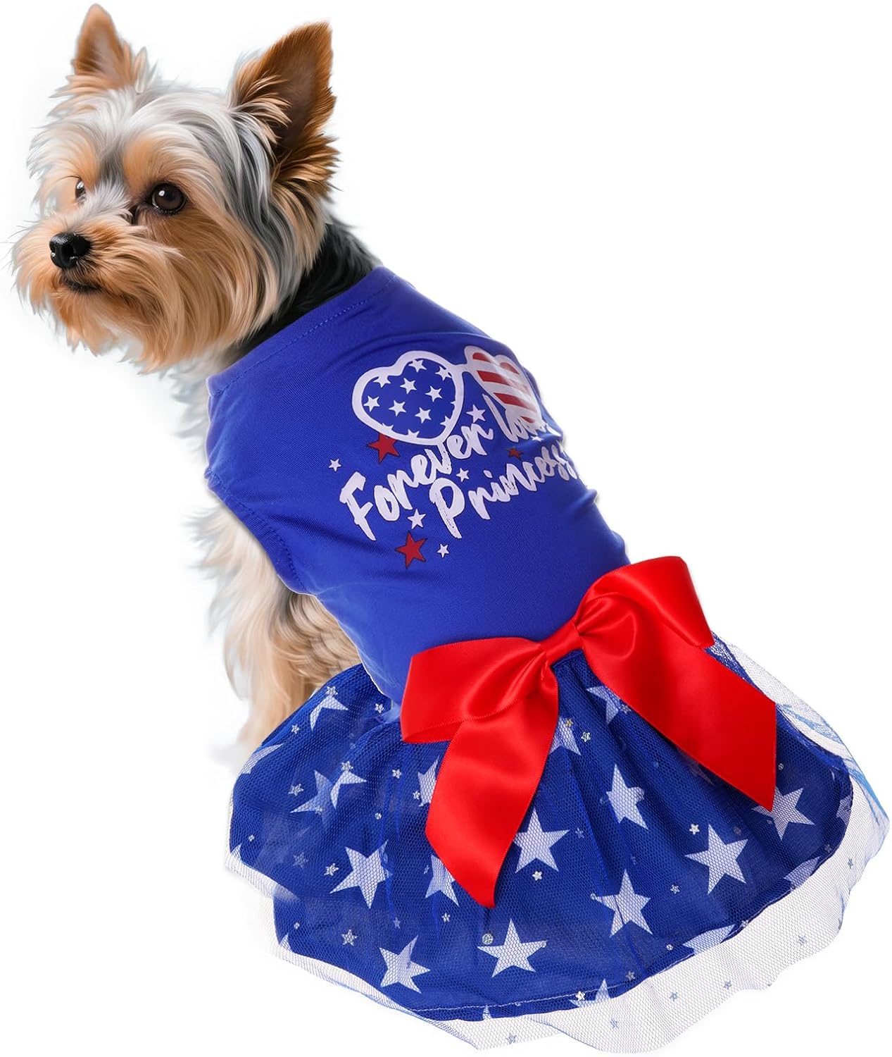 Phnydreg breathable patriotic puppy dress USA imported dog apparel