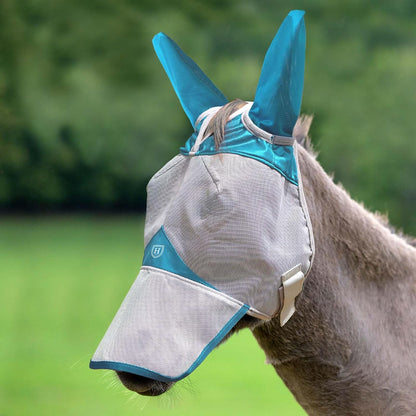 Harrison Howard fly mask nose panel detail for insect protection