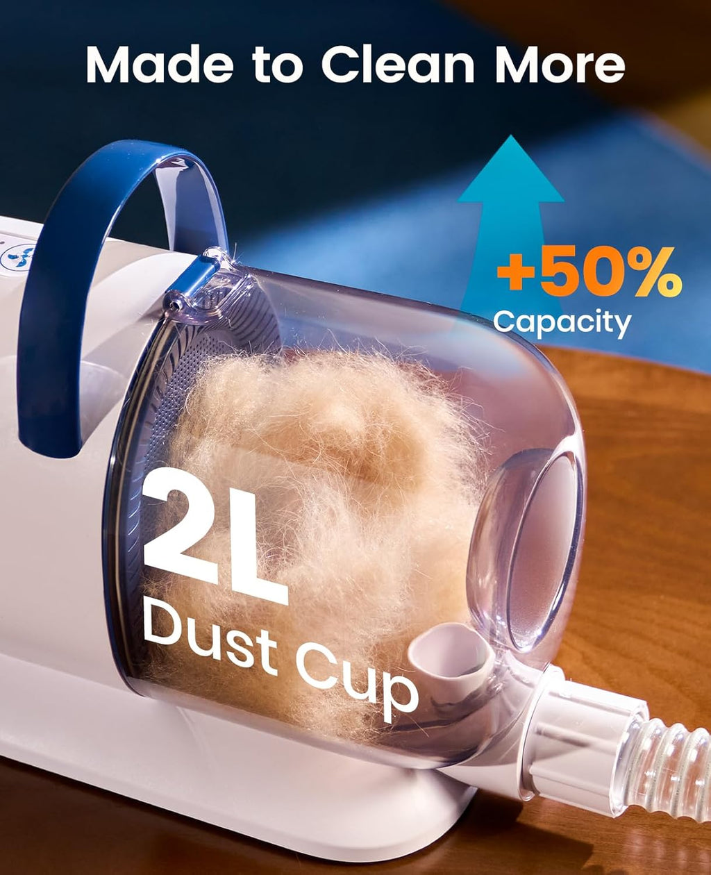 Oneisall imported pet hair clipper and vacuum kit complete set