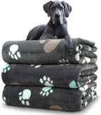 Dog Blankets for Medium Large Dogs, 3 Pack Dog Blanket Washable 41" x 31", Fuzzy Soft Pet Mat Throw Cover for Kennel Crate Bed, Cute Paw Pattern, Cat Blanket, Blankets for Dogs, Pet Blanket - Image 14