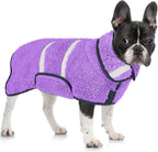 Various sizes of pet bathrobes for small to large dogs