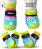 Medical Therapeutic Double Sided Non-Slip Cotton Dog Socks | PawFlex Comfy Pawz Silicone Grip on Inner Cuff No Twisting or Sliding Off | Senior & Disabled Dog Traction Control |Pet Paw Protection - Image 12
