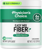 Physician's CHOICE Fiber Gummies for GLP-1 Support - No Sugar Added & Vegan - Raspberry Lemon - Natural Chicory Root Prebiotic Fiber Gummy - Digestive Health & Regularity for Women & Men - 60CT - Image 12