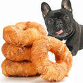 Asmpet Chicken Wrapped Rawhide Donuts front packaging view