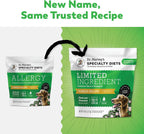 Dr. Harvey's grain-free turkey dehydrated dog food nutritional label