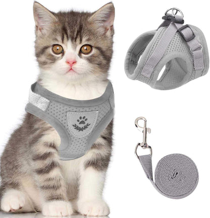 Cat & Dog Vest Harness - All Weather Mesh, Reflective Strap, Step-in Adjustable for Small Cats & Dogs (Red, XS) - Image 12