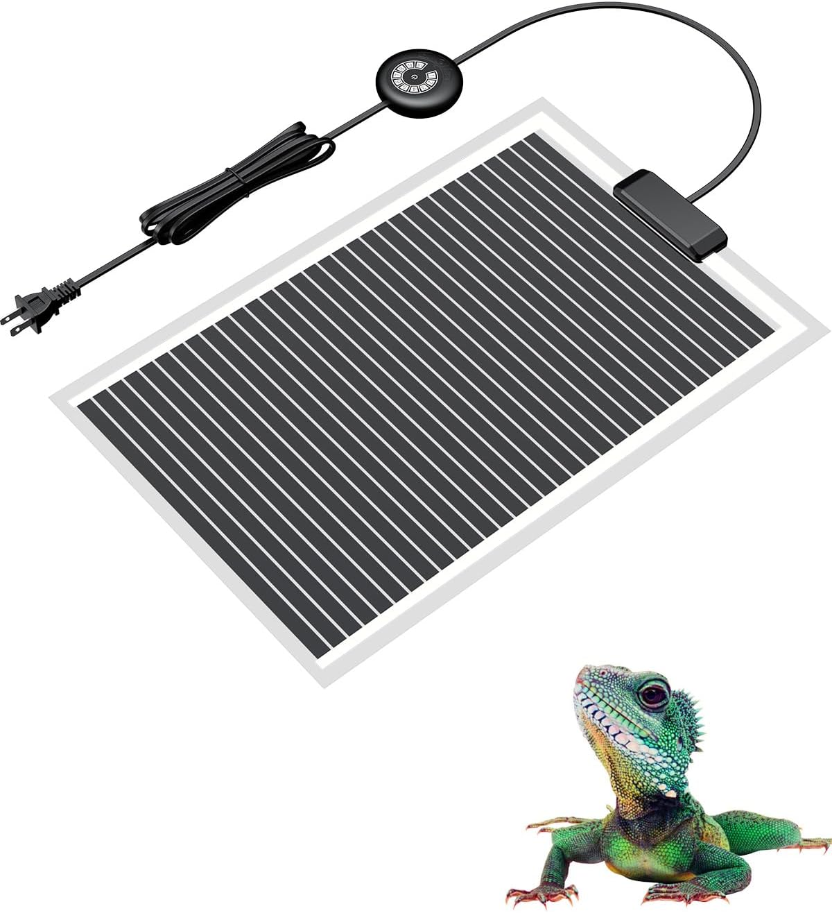 Pawfly 5 W Reptile Heat Pad 6 x 5.5 Inch Reptile Heating Pad Under Tank Terrarium Safe Fast Heating Mat Heat Mat for Turtles Frogs Snakes Lizards Geckos Hermit Crabs Spiders & Other Reptiles - Image 9