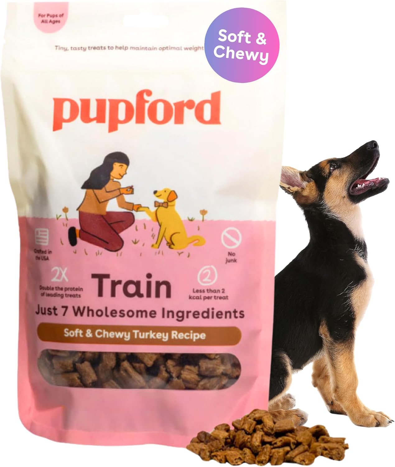 Pupford Soft & Chewy Training Treats for Dogs & Puppies (Beef, 10 oz) - Image 15