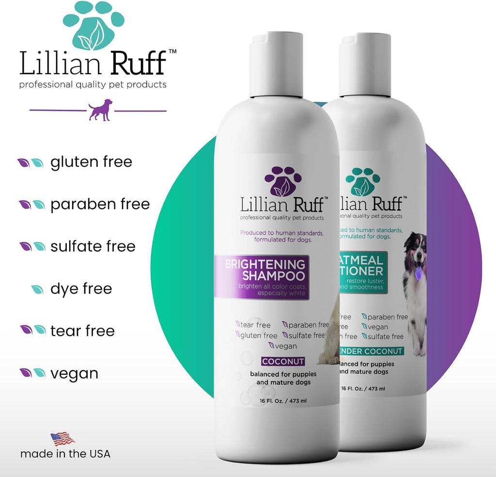 Authentic Lillian Ruff imported pet grooming products