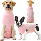 Dotoner Dog Surgery Recovery Suit Dog Suit for Male Female Neuter Anti-Lick Abdominal Wounds Bite Protective Outfit Alternative E-Collar & Cone Breathable Spay Suit for Medium Large Dogs - Image 9