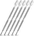 Kootinn 5-Piece Dual-Sided Cuticle Pusher Set front view