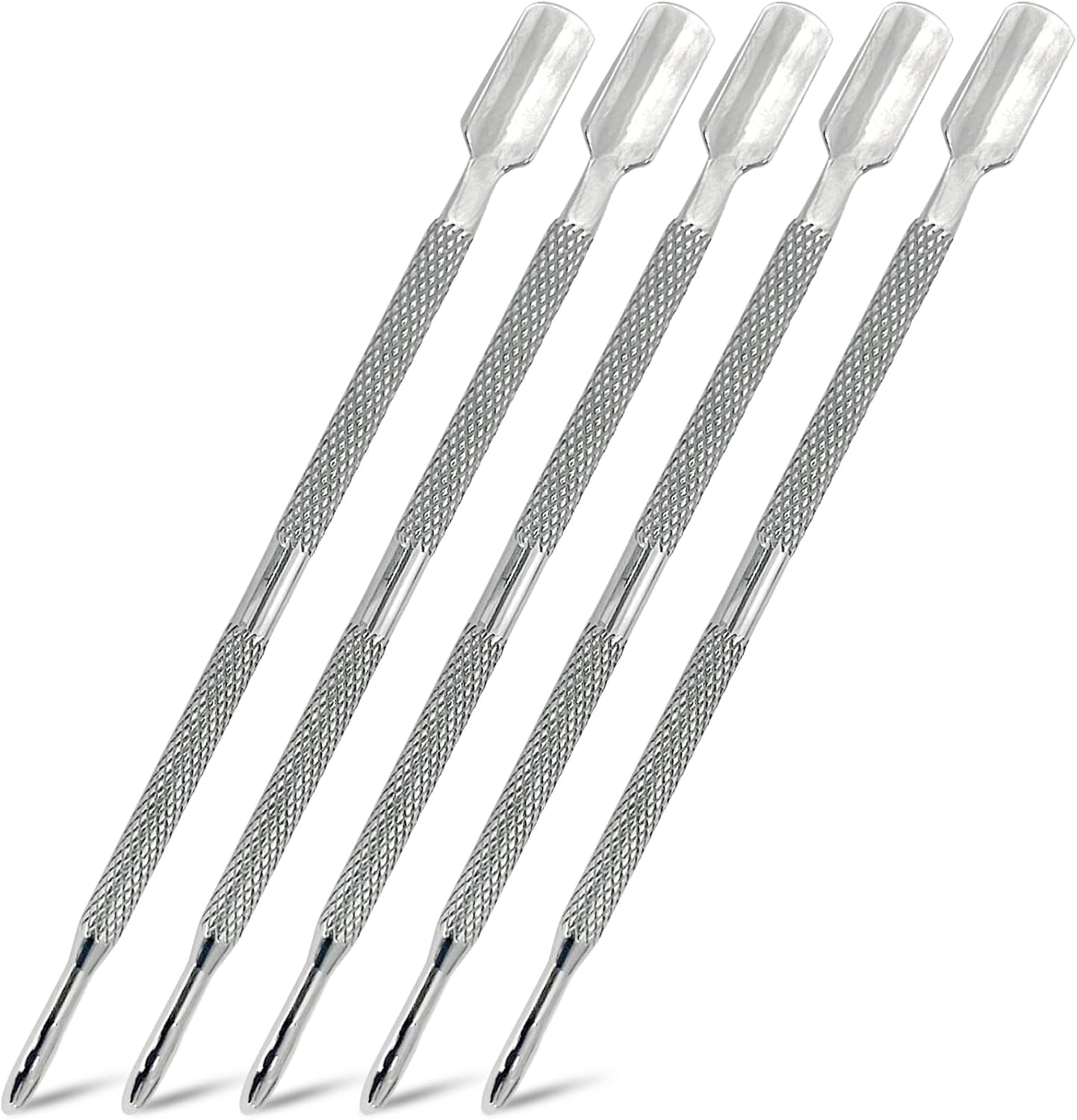 Kootinn 5-Piece Dual-Sided Cuticle Pusher Set front view