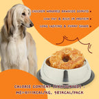 High protein low fat chicken wrapped rawhide snack for medium large breeds