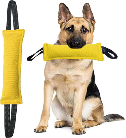 Clysoru Tug of War Dog Toy Bite with 2 Strong Handles Made of Durable Tear Resistant Strong Stitches - Image 11