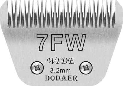 3 Pack 10# Detachable Pet Dog Grooming Ceramic Blades,Compatible with Andis,Oster A5,Wahl KM-10 Series,Size #10 Blade 1/16-Inch 1.5MM Cut Length - Image 13