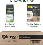 Complete Purina Tidy Cats Breeze system setup with refill components