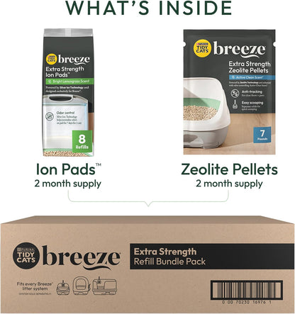 Purina Tidy Cats Breeze system refill bundle box