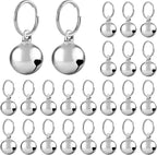 Premium copper pet collar bells set of twelve pieces