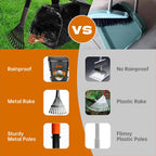 Nibnozy pet waste management system highlighting the large capacity storage bin components.