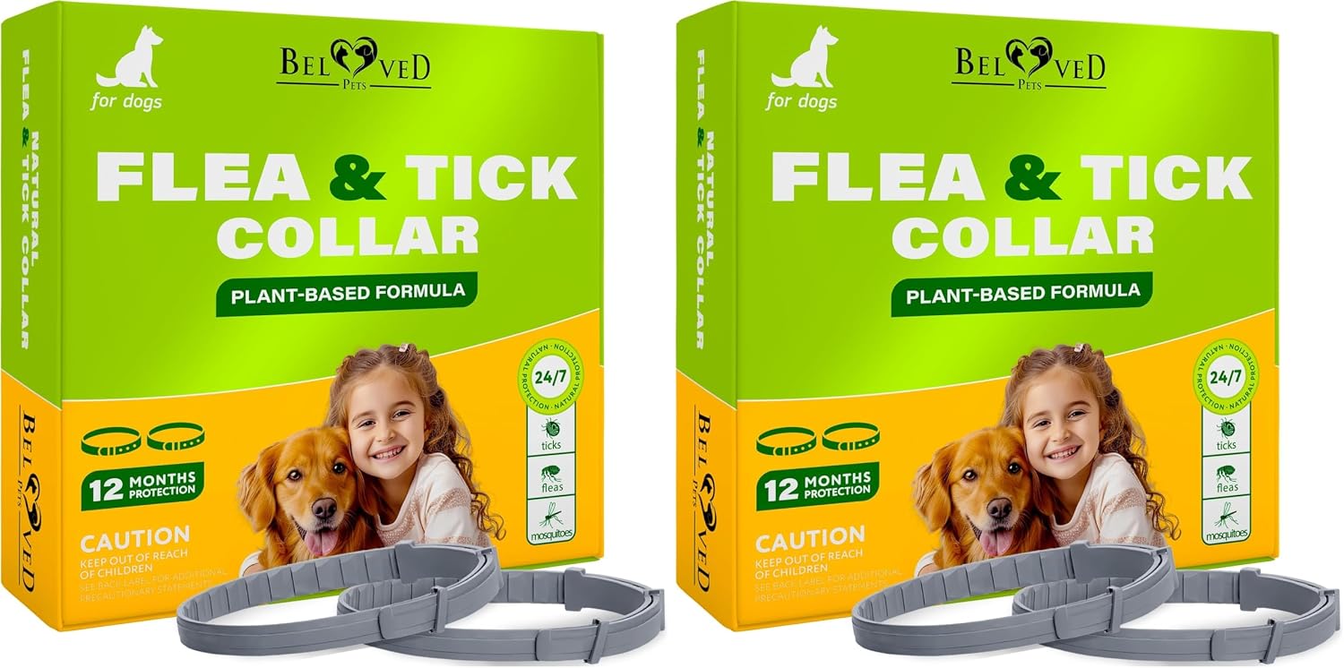 Back of packaging detailing plant-based collar ingredients