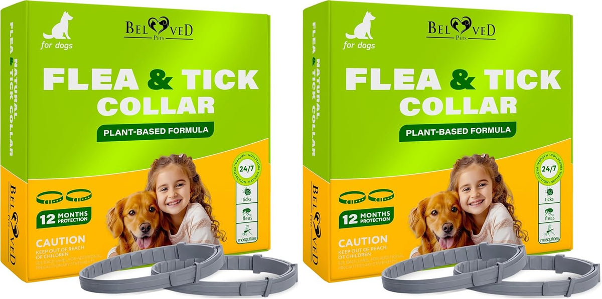 Back of packaging detailing plant-based collar ingredients