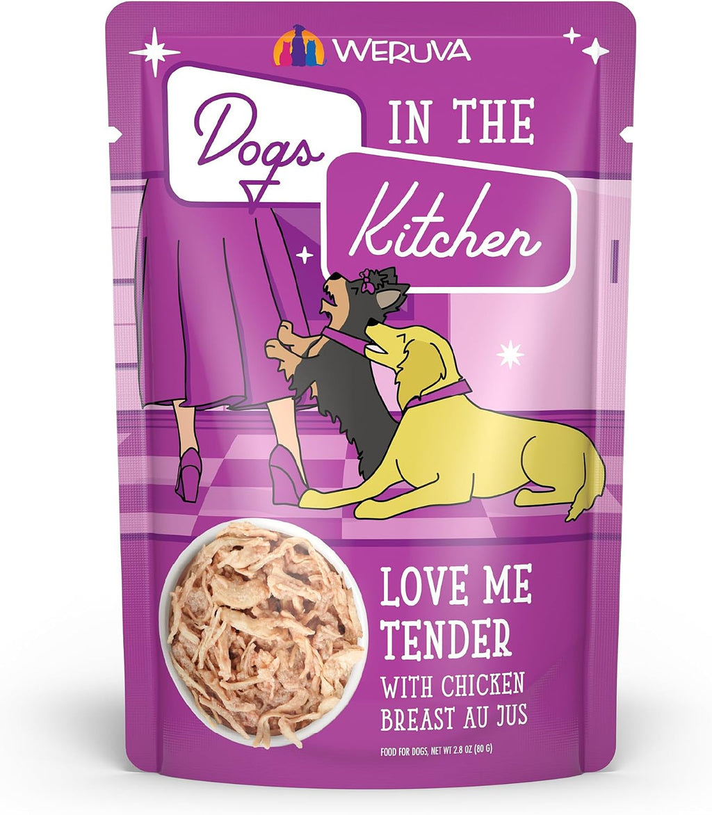 Weruva Dogs in The Kitchen, Variety Pack, Pooch Pouch Party!, Wet Dog Food, 2.8Oz Pouches (Pack of 12) - Image 15