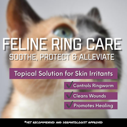 FlexTran pet anti fungal spray bottle showing directions for use