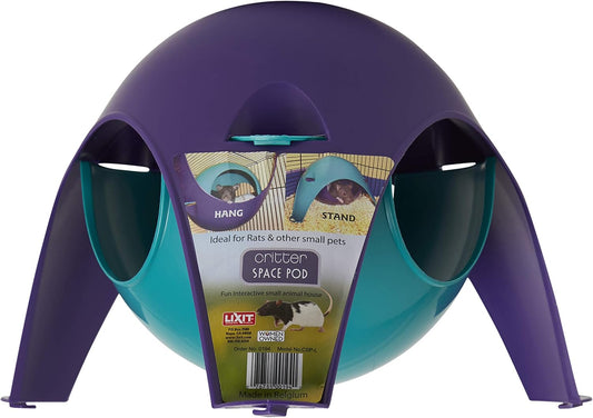 Lixit Critter Space Pod, Perfect for Small Animals, Large - Image 1