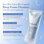 Medicube facial cleanser tube packaging close up