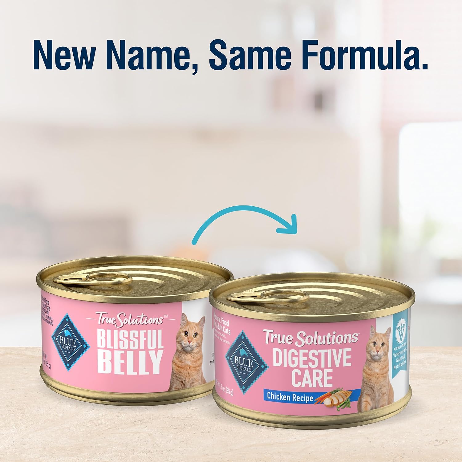 Blue Buffalo digestive care wet cat food natural chicken texture