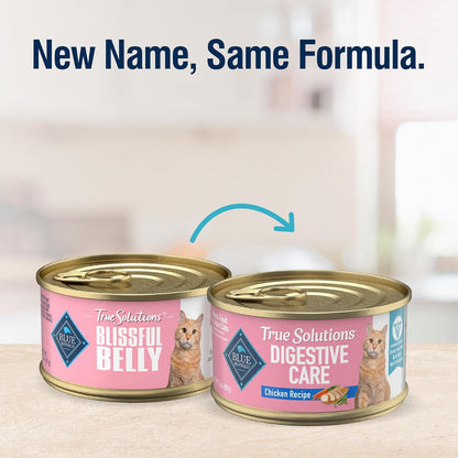 Blue Buffalo digestive care wet cat food natural chicken texture
