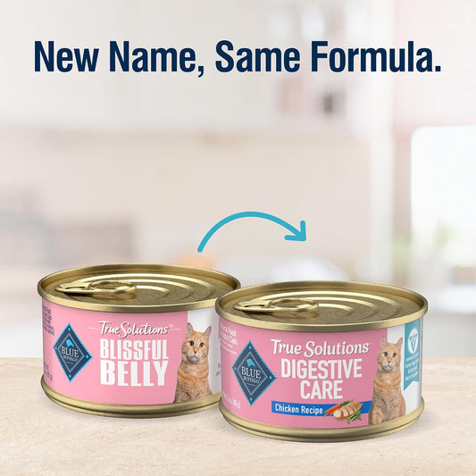 Blue Buffalo digestive care wet cat food natural chicken texture