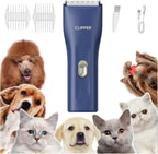Dog Clippers,Quiet Washable USB Rechargeable Cordless Dog Grooming Kit,Electric Pets Hair Trimmers Shaver Shears for Dogs and Cats Pink - Image 12