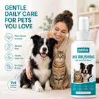 No Brushing Dog & Cat Teeth Cleaning Spray - Dog Breath Freshener & Plaque Remover, Pet Oral Care Spray for Dogs and Cats Tartar Control & Healthy Gums 3.38 fl oz / 100ml - Image 3