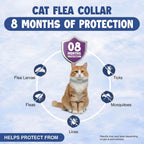 Monipgu flea collar included flea comb and tick removal tools