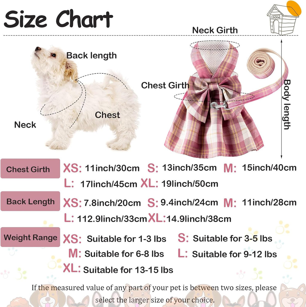 Premium dark color plaid pet apparel outfit showing back button closure design.