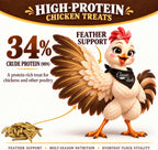 Classic Flock 10LB Dried Black Soldier Fly Larvae for Chickens High Calcium - Image 3
