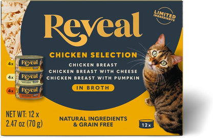 Imported grain free fish variety pack for cats