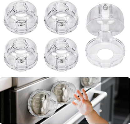 Safety 1st stove knob covers 5 pack front view packaging