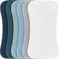 Konssy muslin baby burp cloths set front view