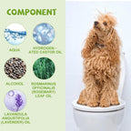 Joanofarc dog potty training spray set for indoor and outdoor use