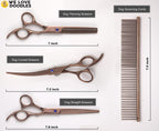 We Love Doodles texturizing thinning scissors for blending thick doodle coats