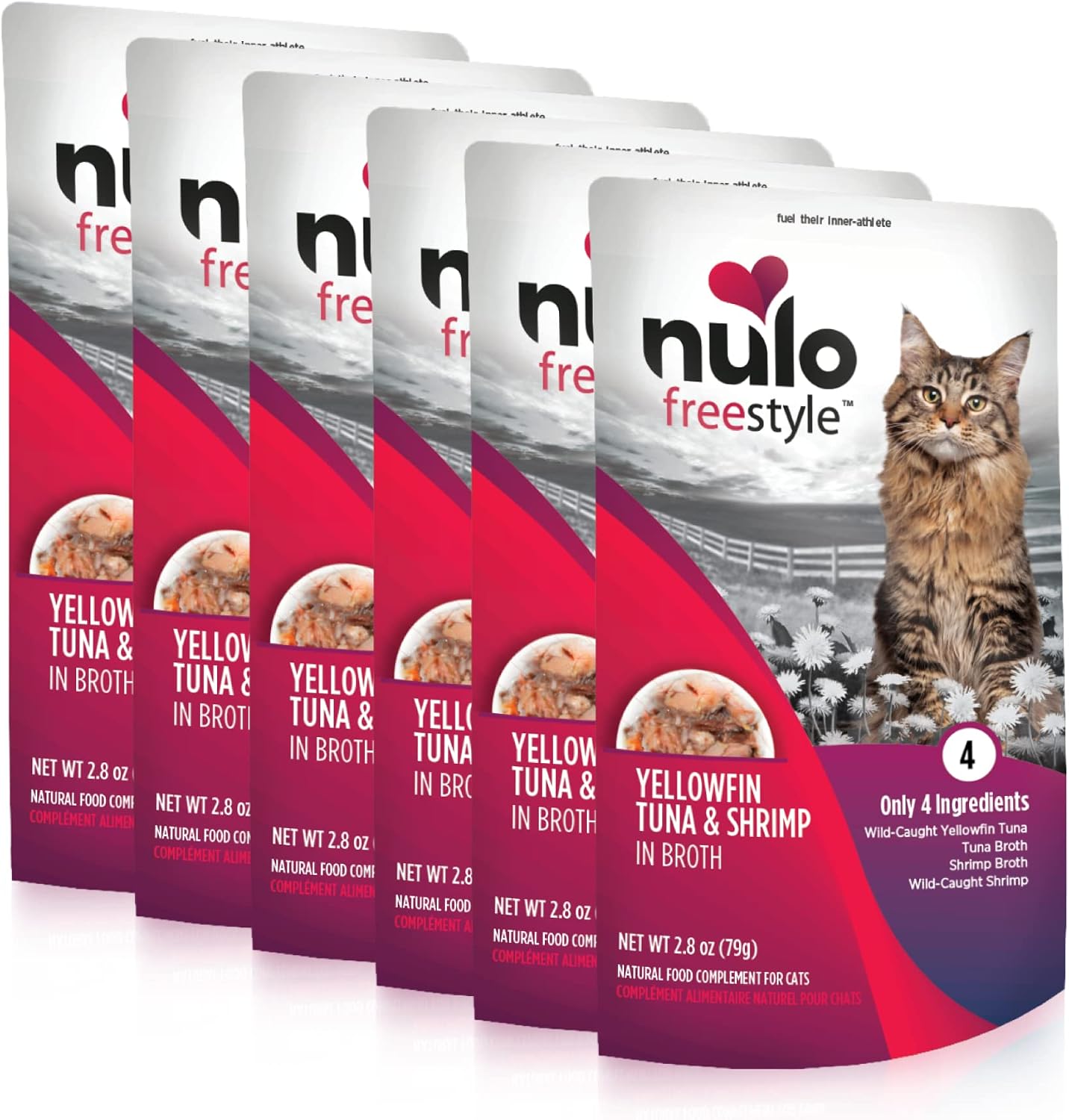 Nulo Freestyle Cat & Kitten Wet Cat Food Pouch, Premium All Natural Grain-Free Soft Cat Food Topper with Amino Acids for Heart Health and High Animal-Based Protein - Image 14