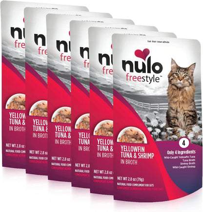 Nulo Freestyle Cat & Kitten Wet Cat Food Pouch, Premium All Natural Grain-Free Soft Cat Food Topper with Amino Acids for Heart Health and High Animal-Based Protein - Image 14