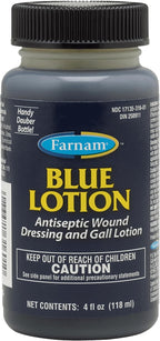 Farnam Blue Lotion antiseptic wound dressing front view bottle