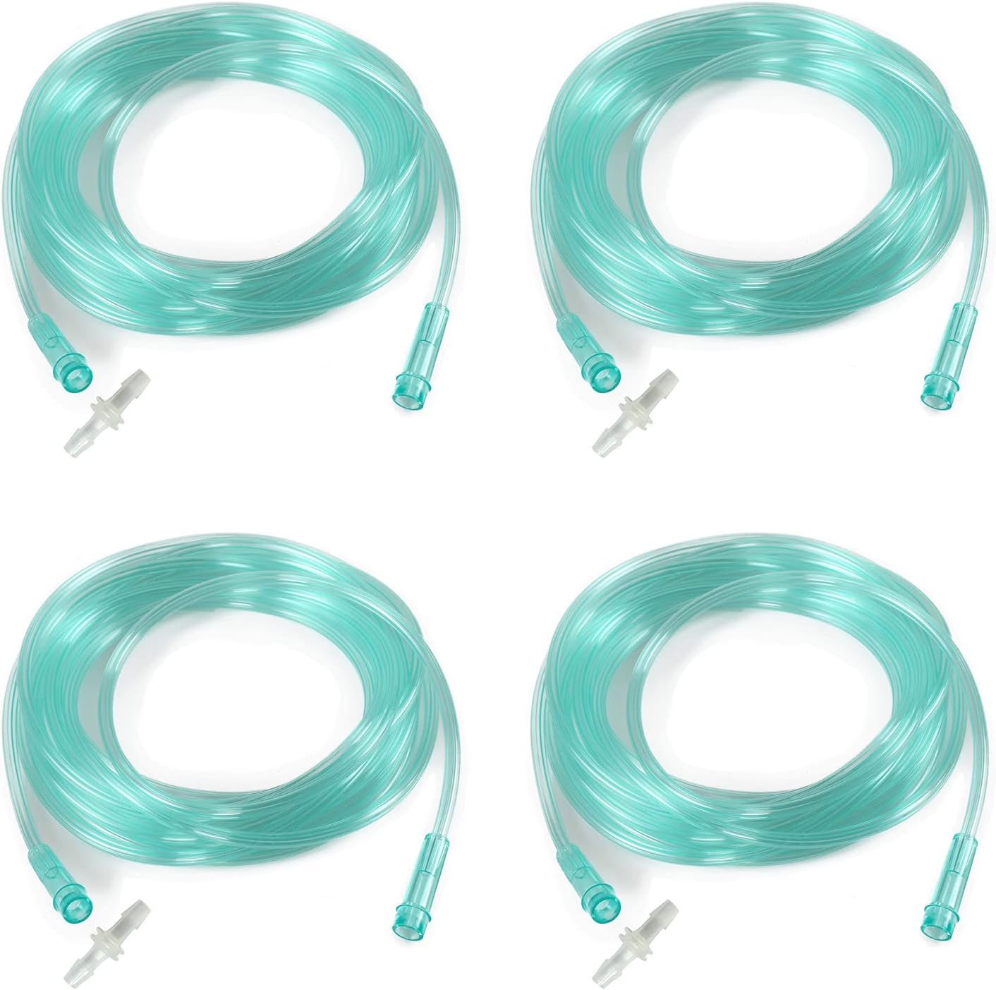 Foqitoxi 4 pack oxygen tubing front view with connectors