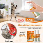 Close up of 7 Fluid Ounce cat repellent spray bottle