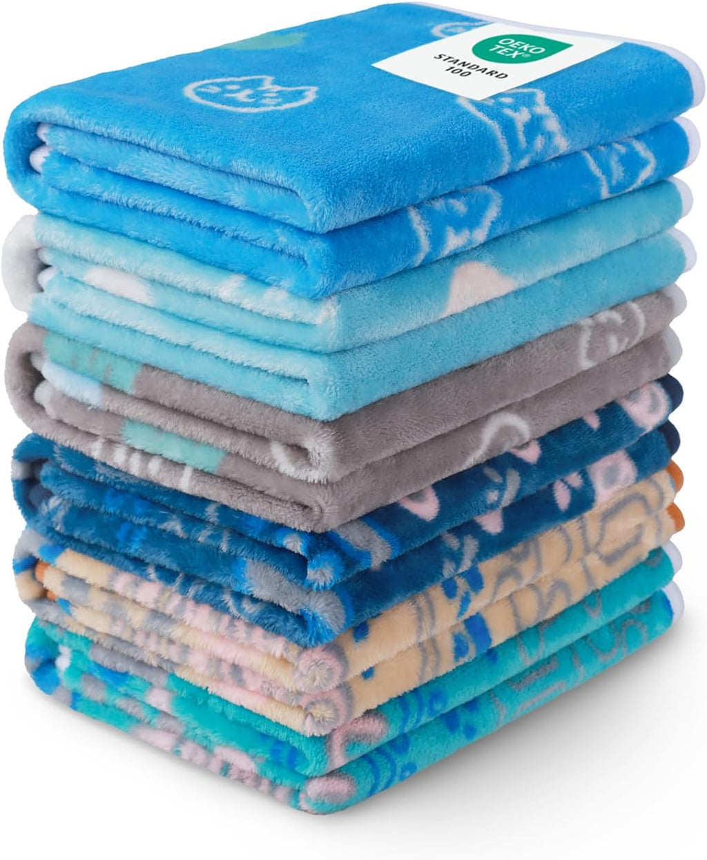 Luciphia lightweight pet blanket being packed into a travel bag for an outdoor picnic.