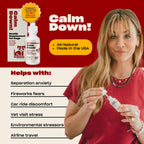 Back of Oh Norman calming supplement bottle showing ingredients