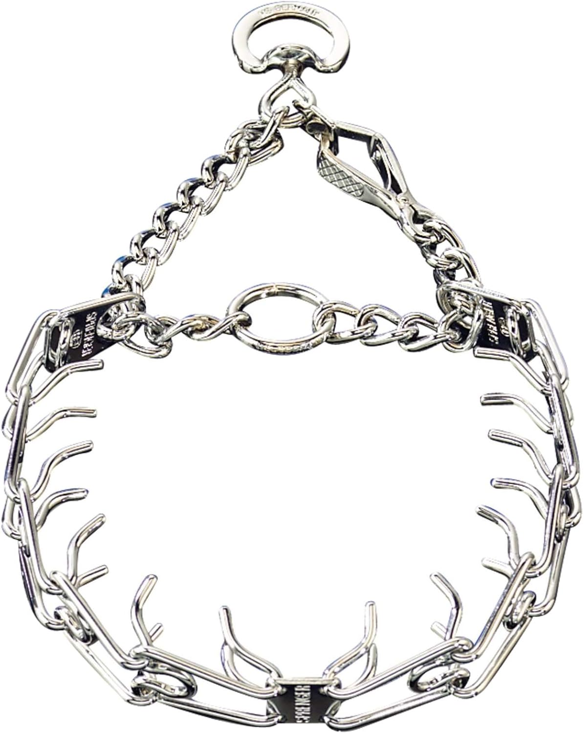 Herm Sprenger Chrome Plated Steel Training Prong Collar with Quick Release Snap for Dogs, 21-22 in x 3mm, Neck Size UP to 18 inches - Image 11